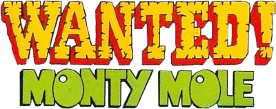 Wanted! Monty Mole logo