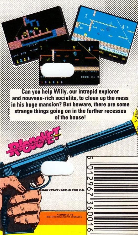 Jet Set Willy II box back