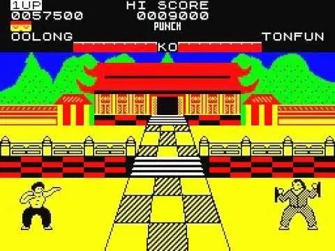 Backdrop artwork for Yie Ar Kung Fu
