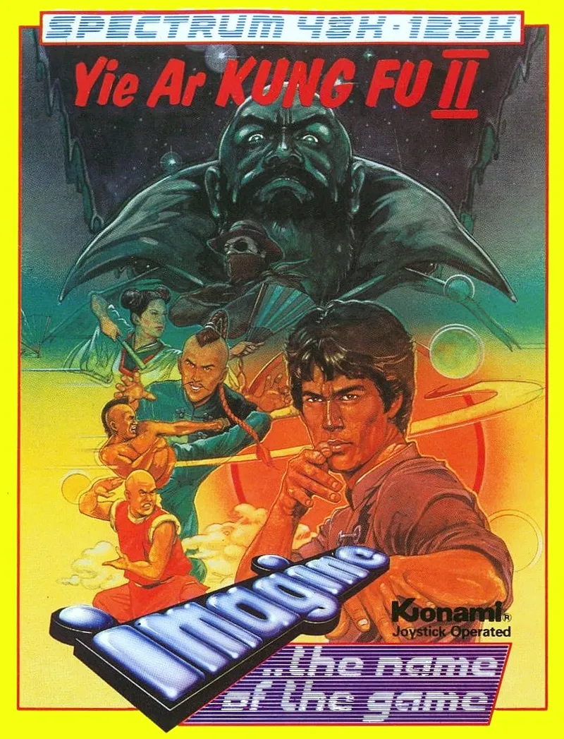 Yie Ar Kung Fu II box art