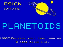 Backdrop artwork for Planetoids