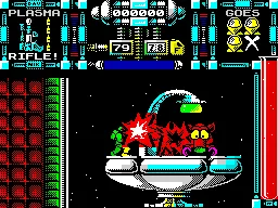 Dan Dare III: The Escape screenshot