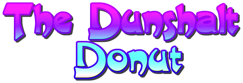 The Dunshalt Donut logo