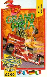 3D Grand Prix Championship cover art for Sinclair ZX Spectrum