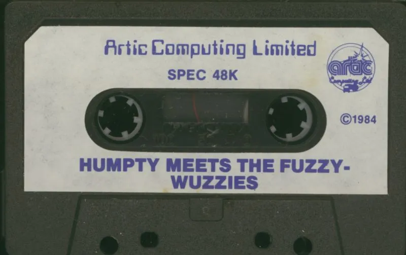 Humpty Dumpty Meets The Fuzzie Wuzzies cart