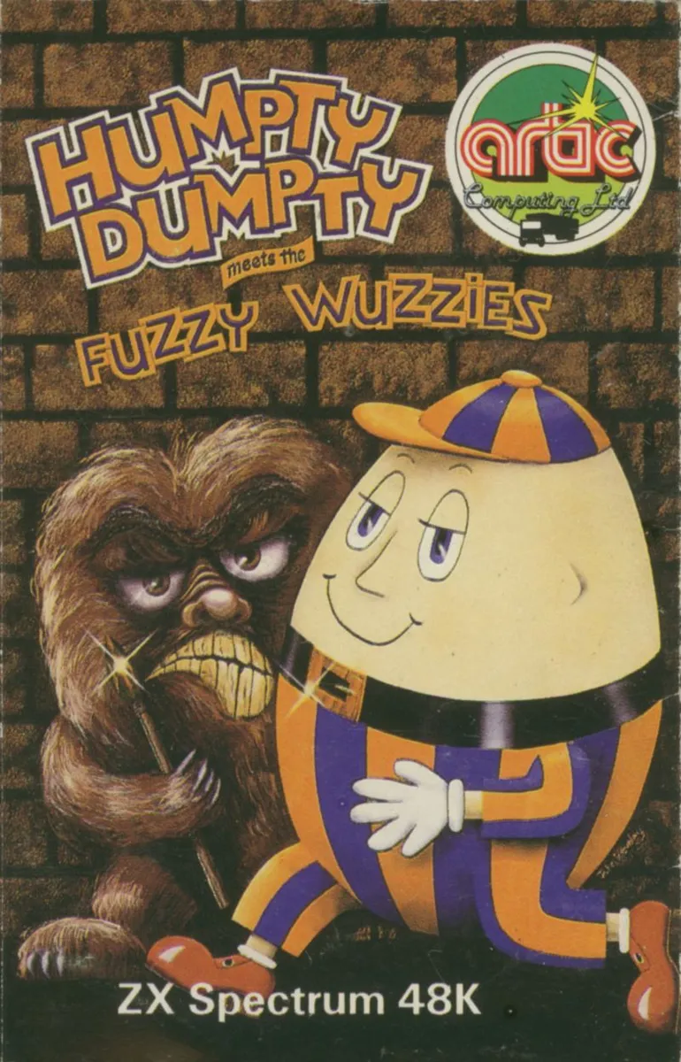 Humpty Dumpty Meets The Fuzzie Wuzzies box art