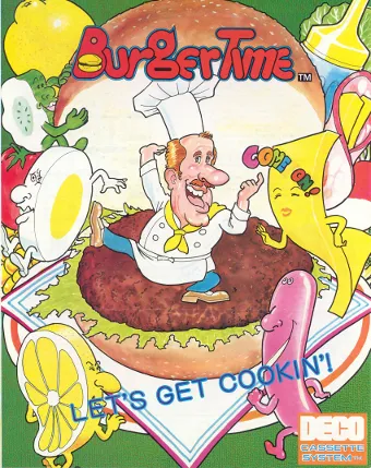 burger time box art