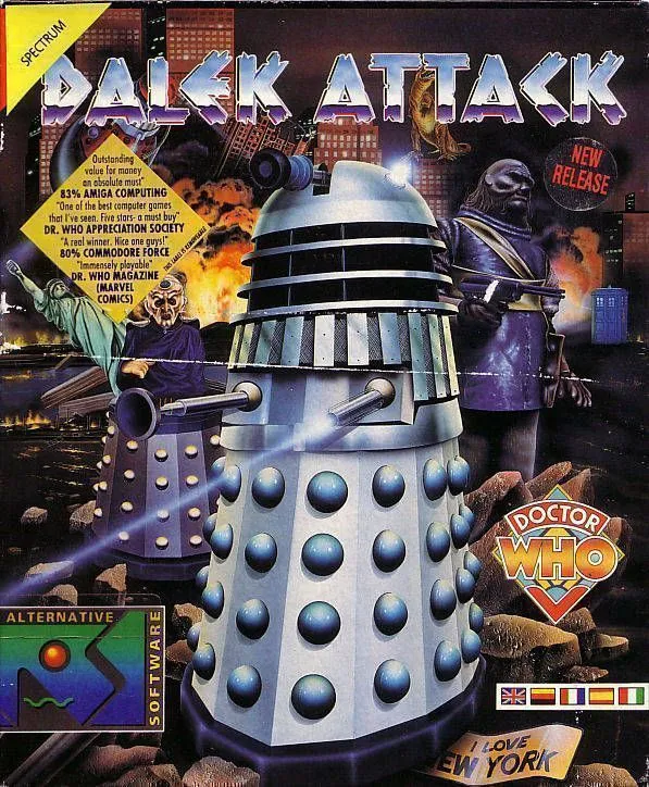 Backdrop artwork for Dr. Who: Dalek Attack
