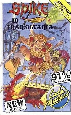 Spike in Transylvania box art