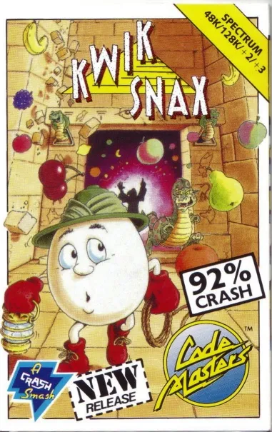 Kwik Snax Dizzy box art