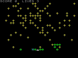 Backdrop artwork for Super Centipede