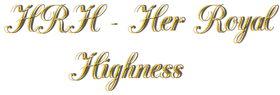 HRH: Her Royal Highness logo