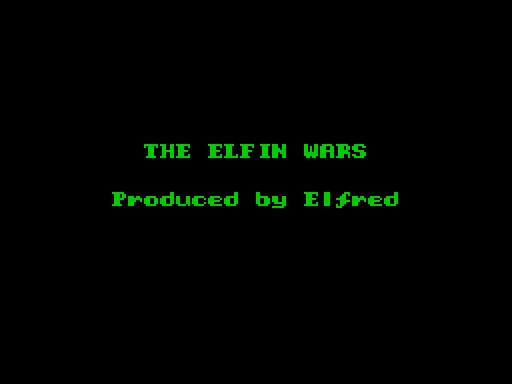 Backdrop artwork for The Elfin Wars