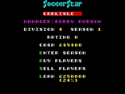 Backdrop artwork for Soccer Star