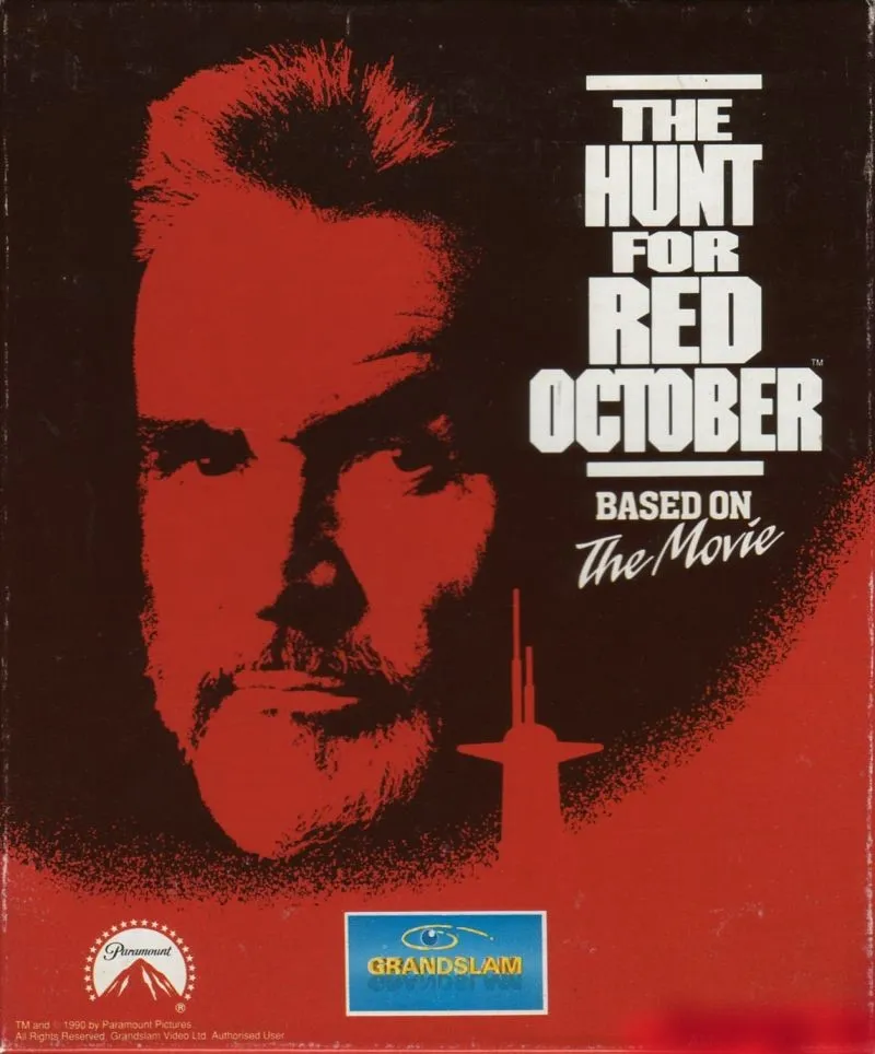 The Hunt for Red October The Movie box art