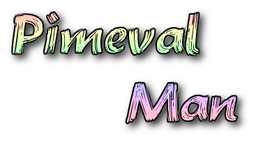 Pimeval Man logo