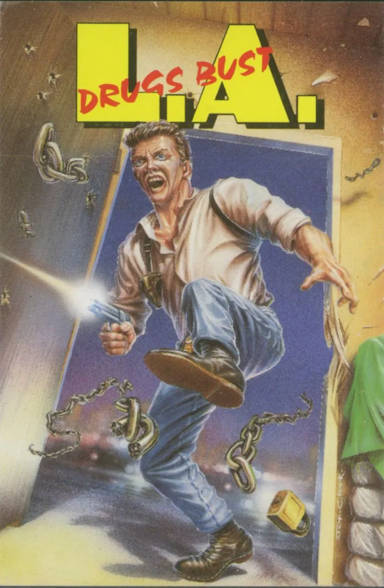 LA Drugs Bust box art