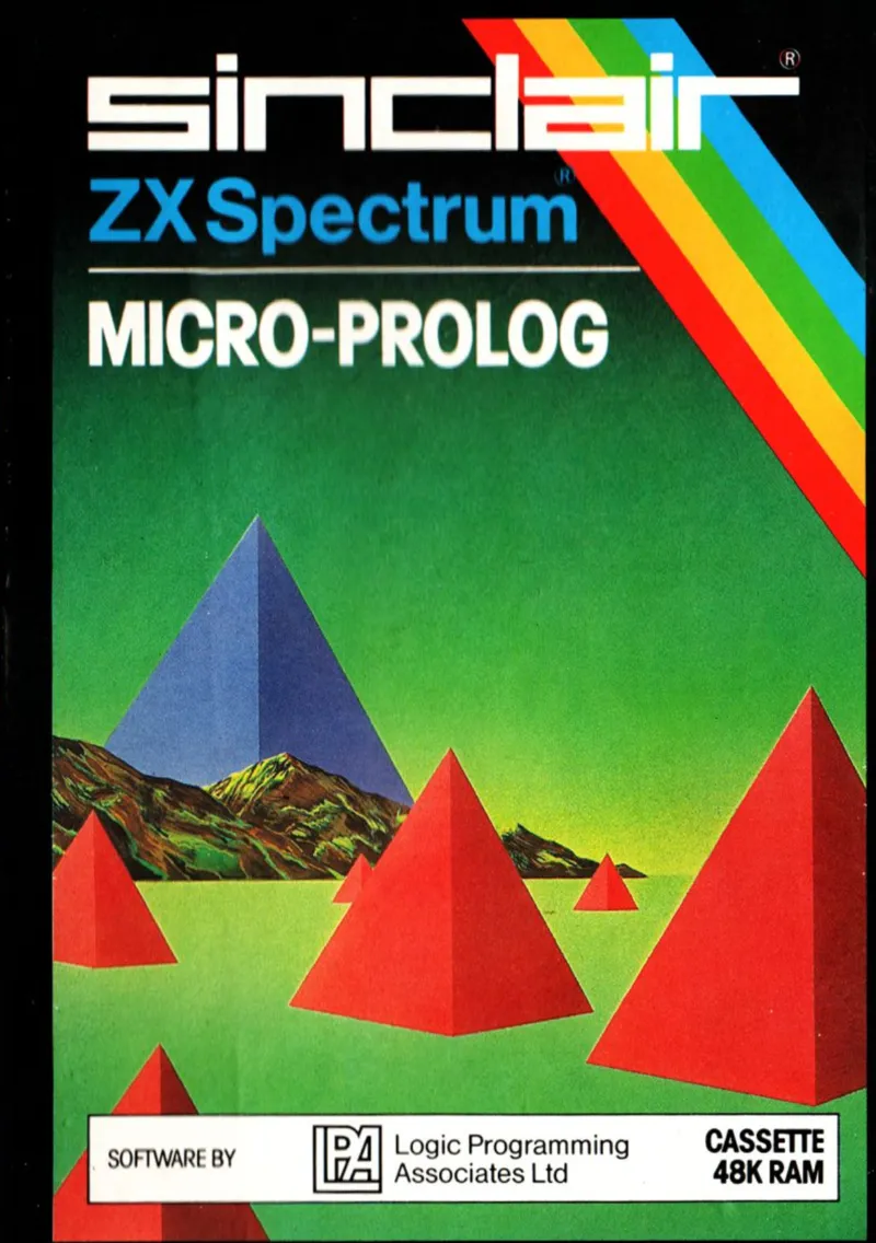 Backdrop artwork for Spectrum Micro Prolog