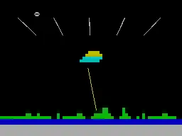 Backdrop artwork for Missile Command