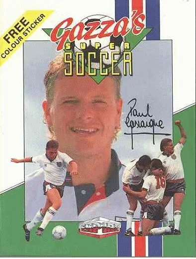 Backdrop artwork for Gazza's Super Soccer