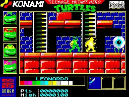 Teenage Mutant Hero Turtles (Europe) (Three Inch) screenshot