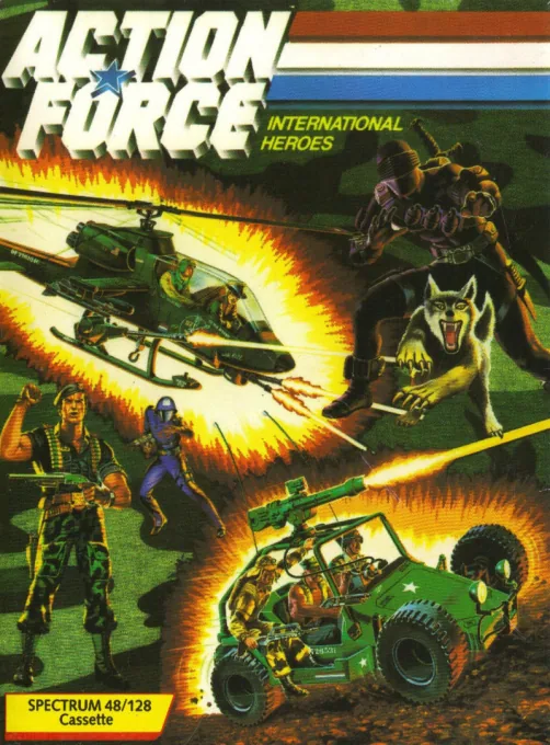 Backdrop artwork for Action Force - International Heroes
