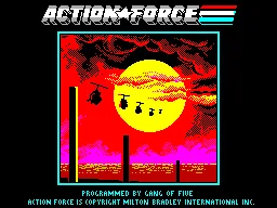 Action Force - International Heroes title screen