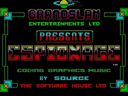 Espionage - The Computer Game title screen