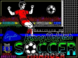 Kenny Dalglish Soccer Match title screen