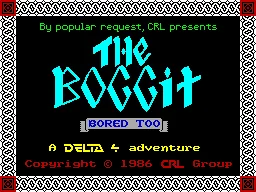 Boggit, The - Bored Too title screen