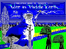 J.R.R. Tolkien's War in Middle Earth title screen