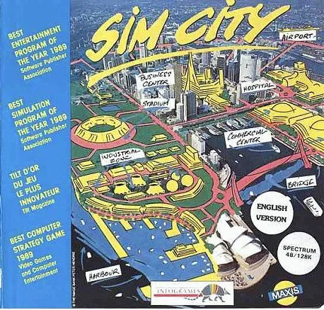 Backdrop artwork for SimCity