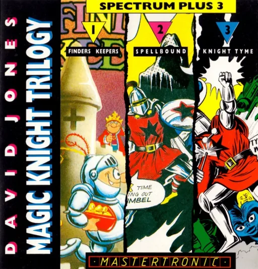 Backdrop artwork for Magic Knight Trilogy - Finders Keepers + Spellbound + Knight Tyme