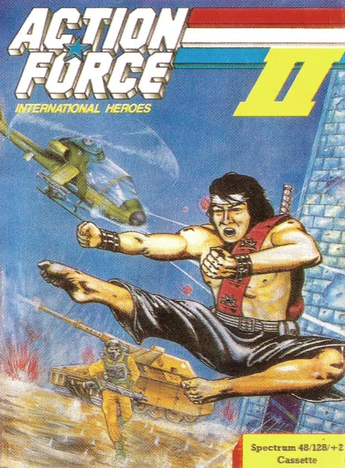 Action Force II: International Heroes cover art for Sinclair ZX Spectrum