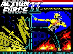 Action Force II: International Heroes title screen