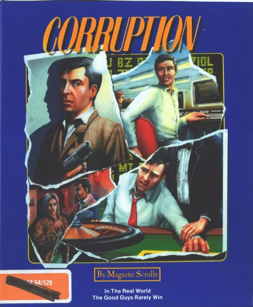 Corruption (Omega Software) cover art for Sinclair ZX Spectrum