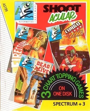Backdrop artwork for ShootAcular Disk 2 - Combat Zone + Firestorm + Dead or Alive
