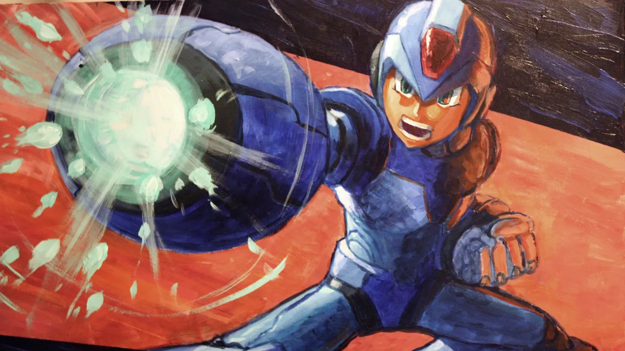 Backdrop artwork for Mega Man X2