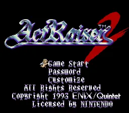 ActRaiser 2 screenshot