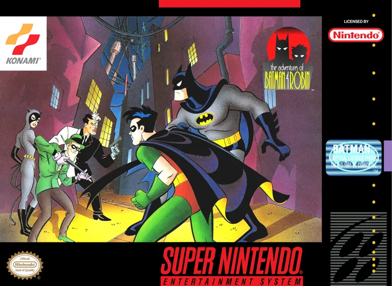 The Adventures of Batman & Robin box art