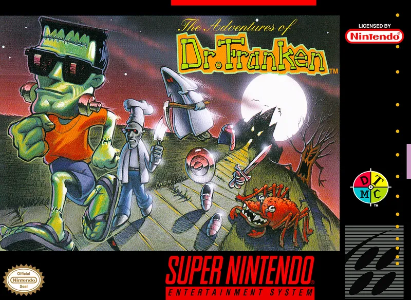 The Adventures of Dr. Franken box art