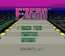 F-Zero screenshot