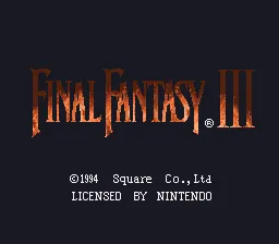 Final Fantasy III screenshot