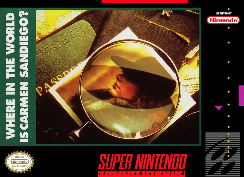 Where in the World Is Carmen Sandiego? box art