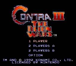 Contra III: The Alien Wars screenshot