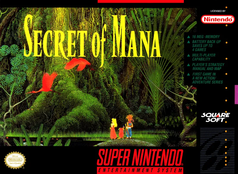 Secret of Mana box art
