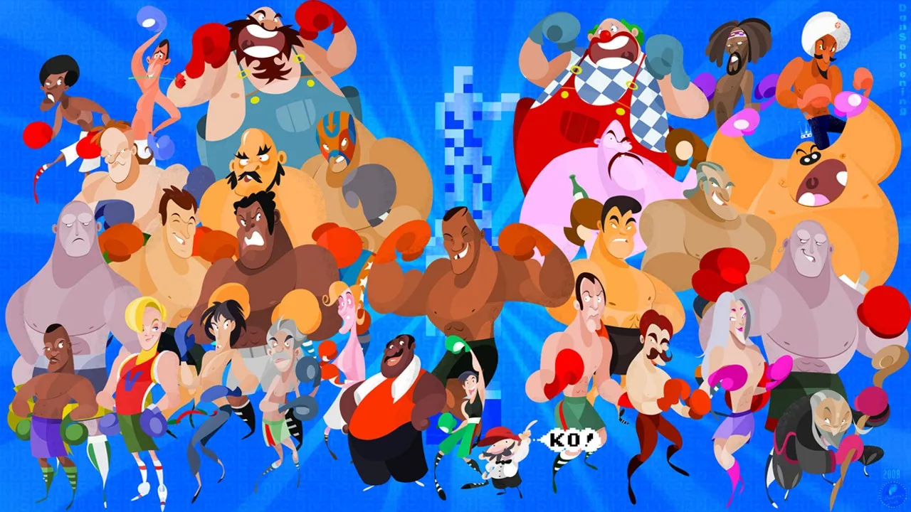 Backdrop artwork for Super Punch-Out!!