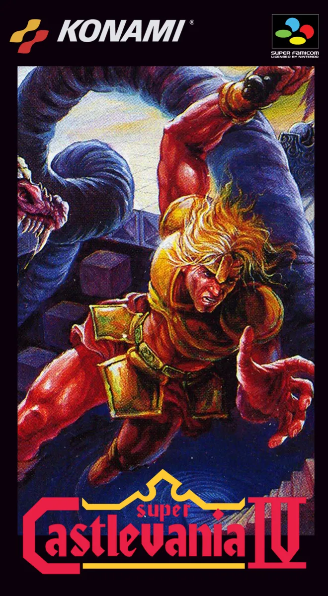 Super Castlevania IV box art