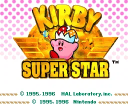 Kirby Super Star screenshot