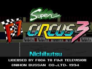 Super F1 Circus 3 screenshot
